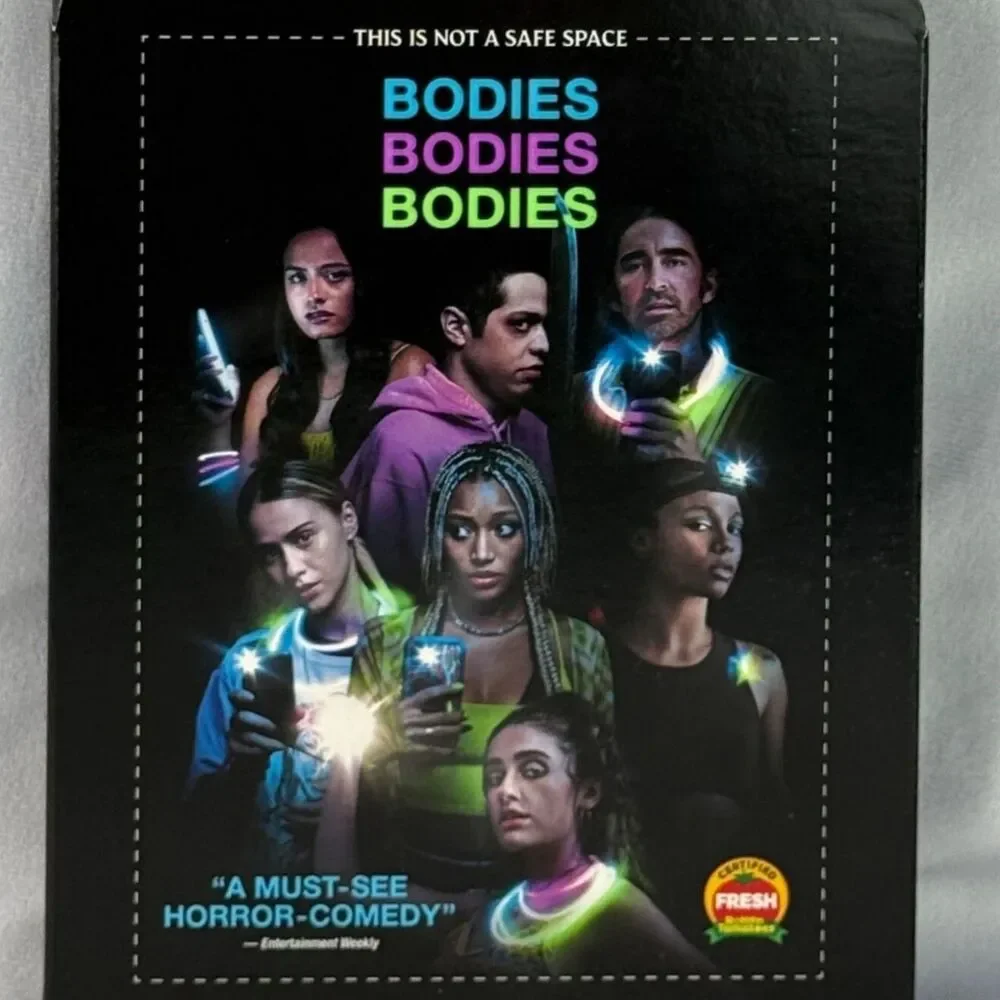 Bodies Bodies Bodies 4K Blu-ray - Rare, Out of Print A24 with RARE slipcover